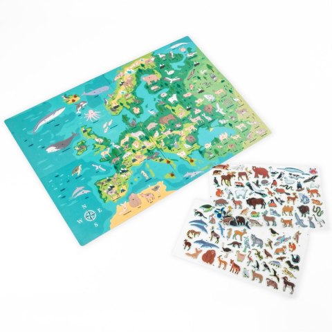 ZEST KREAT WYKLEJ ZWIERZETA EUROPY GRA KIDEA PUD