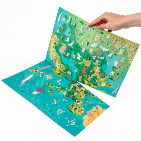 ZEST KREAT WYKLEJ ZWIERZETA EUROPY GRA KIDEA PUD