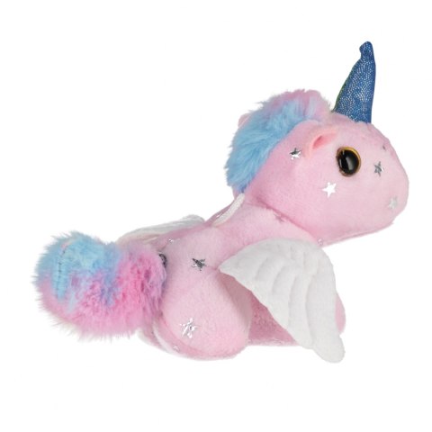 Zabawka naciągana pluszowy Jednorożec 12 cm MEGA CREATIVE 572647