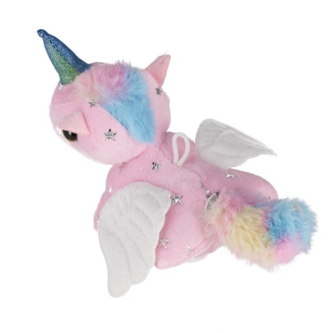 Zabawka naciągana pluszowy Jednorożec 12 cm MEGA CREATIVE 572647