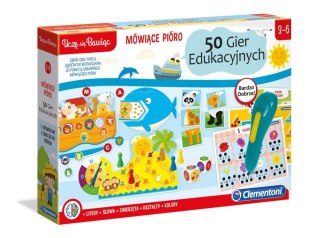 Clementoni Gra edukacyjna Mówiące Pióro 50 gier 50650