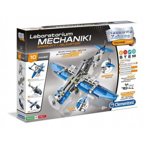 Clementoni Laboratorium Mechaniki Samolot i Helikopter 60950