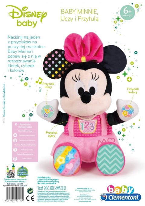 Clementoni Pluszak Interaktywny Myszka Minnie 30cm 50130