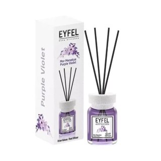 EYFEL Dyfuzor zapachowy z patyczkami - Purple Violet 120 ml