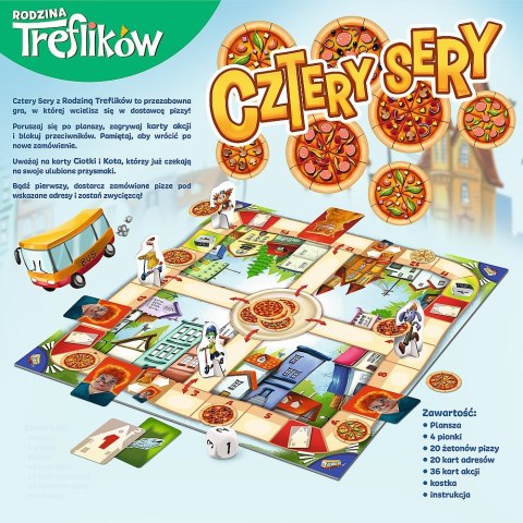 Gra Cztery sery TREFL 02282 TREF