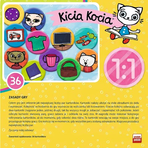 Gra Memos Kicia Kocia TREFL 01894
