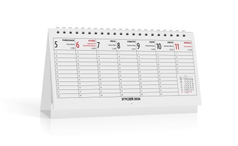Kalendarz na biurko stojący 25x16 cm Biuro KALPOL BIS 474209 KAL