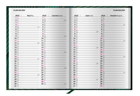 Kalendarz książkowy A5 Elegance KALPOL BIS 474285 KAL