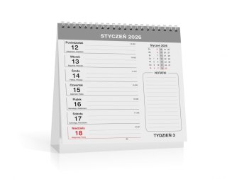 Kalendarz na biurko stojący 18x20 cm Office Lux KALPOL-BIS 474230 KAL