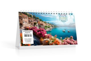 Kalendarz na biurko stojący 24x21 cm Pejzaże KALPOL BIS 475060 KAL