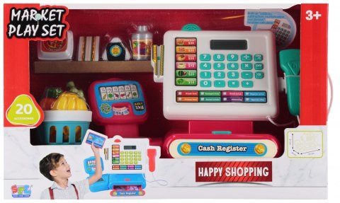 Kasa sklepowa na baterie z akcesoriami MEGA CREATIVE 568380