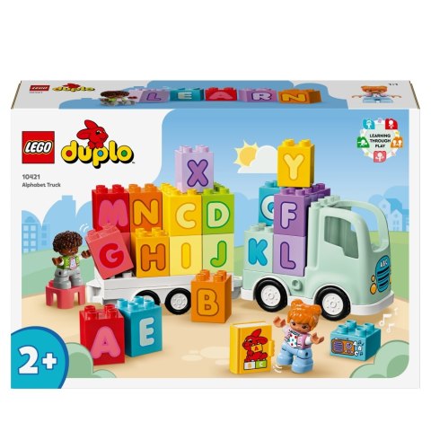 Klocki konstrukcyjne LEGO 10421 DUPLO Ciężarówka z alfabetem LEGO 10421