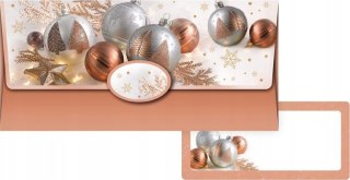 Koperta na pieniądze 9x18 cm Boże Narodzenie MFP 5560076