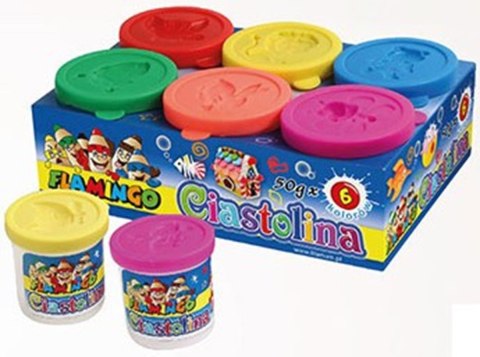 -MASA PLASTYCZ 6KOL 50G FLAM 2632 WB