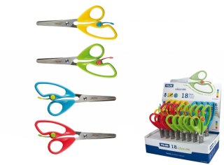 Nożyczki szkolne MILAN RETURN z amortyzatorem, pud. 18 szt.
