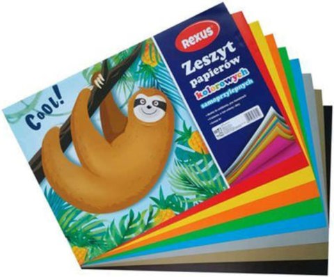 Papier kolorowy samoprzylepny A4/8k BENIAMIN 111465 BEN