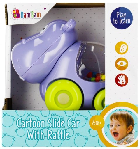 Pojazd Hipcio grzechotka BAM BAM 515231