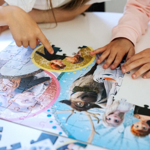 Puzzle 100 elementów Glitter w blasku miłości TREFL 14817 TR