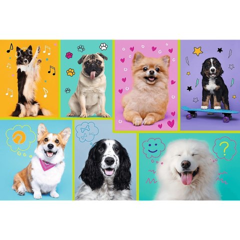 Puzzle 100 elementów W świecie Piesków TREFL 16421