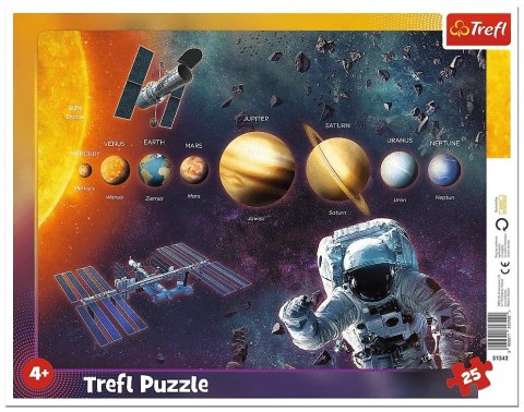 Puzzle 25el. Układ słoneczny PUD TREFL 313420 TR