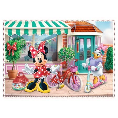 Puzzle 4w1 Minnie z przyjaciółmi TREFL 34355
