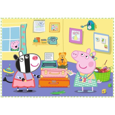 Puzzle 4w1 Wspomnienia Peppa TREFL 34359