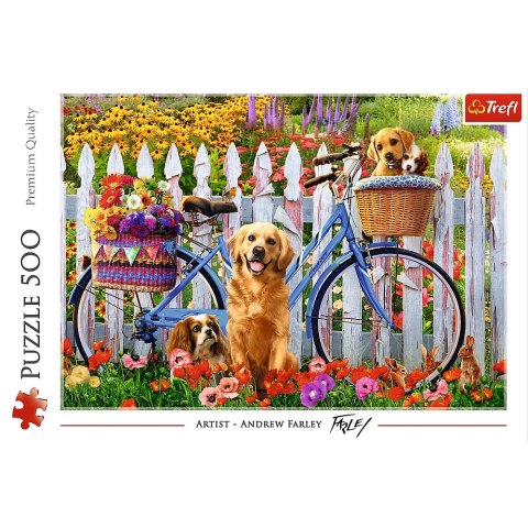Puzzle 500 elementów Pieska przygoda TREFL 37450 TR