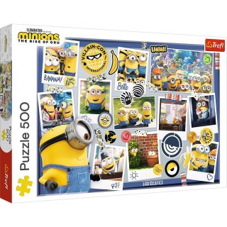 Puzzle 500 elementów Zwariowana kolekcja zdjęć TREFL 37390