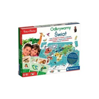Puzzle Clementoni 124 elementy Odkrywamy Świat 50779