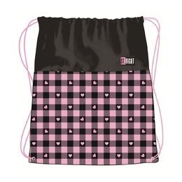 Worek na buty Stright Pink Checkered ST.MAJEWSKI 680403
