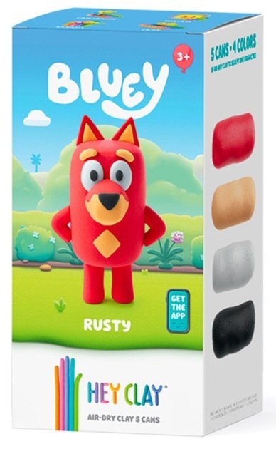 BLUEY ZEST KREAT HEY CLAY RUSTY 15X7X7 PUD