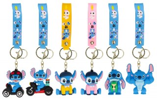 Brelok gumowy 7 cm Stworek niebieski z opaską A 24 005829 BMG