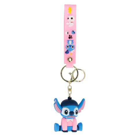 Brelok gumowy 7 cm Stworek niebieski z opaską A 24 005829 BMG