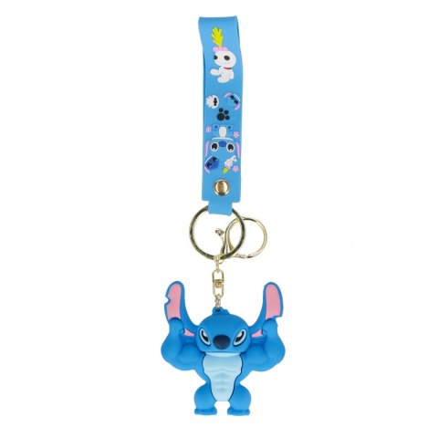 Brelok gumowy 7 cm Stworek niebieski z opaską A 24 005829 BMG