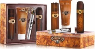 CUBA Gold Zestaw dla mężczyzn Woda toaletowa 100 ml + Woda toaletowa 35 ml + Żel pod prysznic 200 ml + Woda po goleniu 100 ml