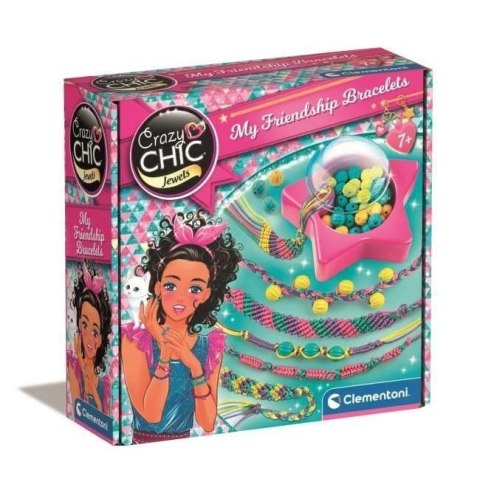 Clementoni Crazy Chic bransoletki przyjaźni 18769