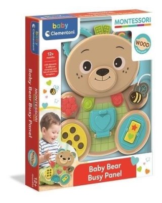 Clementoni Miś edukacyjny interaktywny Montessori 17872