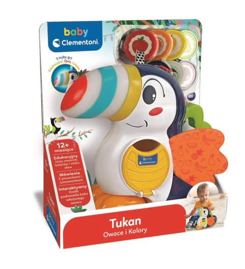 Clementoni Tukan Adrian Owoce I Kolory 50383 Wb6