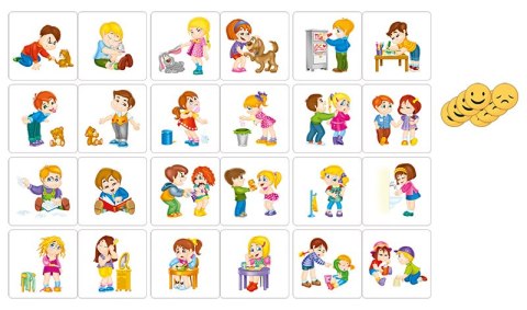 Gra Dobre wychowanie - mini ADAMIGO 7820