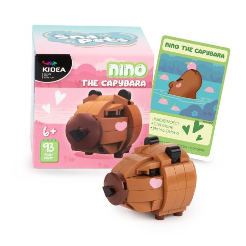 KLOCKI KONSTR SNAPETS KAPIBARA 93EL AKC KIDEA PU