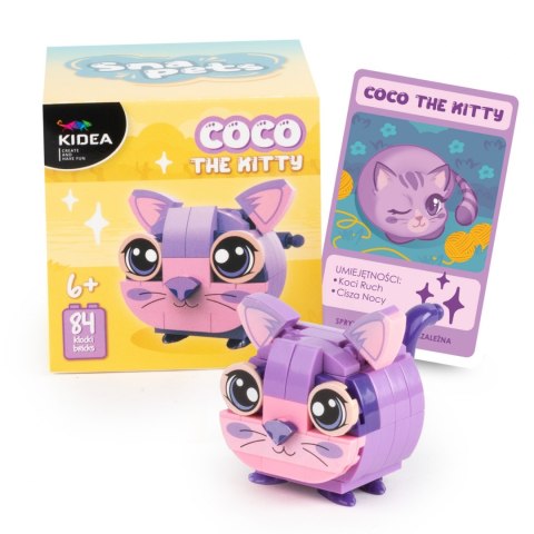 KLOCKI KONSTR SNAPETS KOT 84EL AKC KIDEA PUD