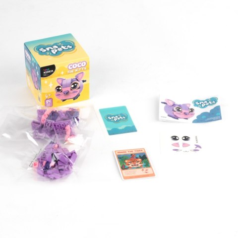 KLOCKI KONSTR SNAPETS KOT 84EL AKC KIDEA PUD