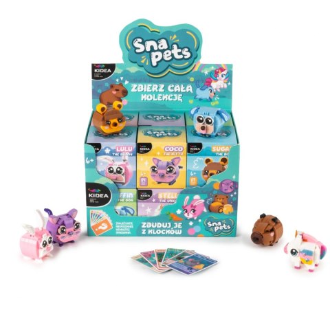 KLOCKI KONSTR SNAPETS PIES 76EL AKC KIDEA PUD