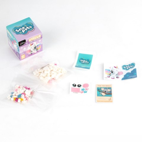 KLOCKI KONSTR SNAPETS UNICORN 114EL AKC KIDEA PU