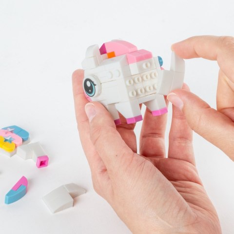 KLOCKI KONSTR SNAPETS UNICORN 114EL AKC KIDEA PU