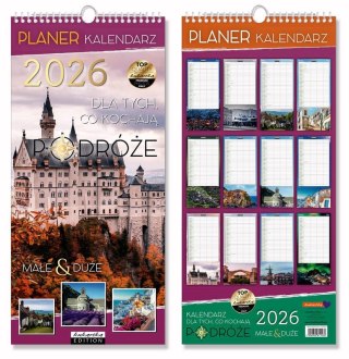 Kalendarz Planer PODRÓŻE