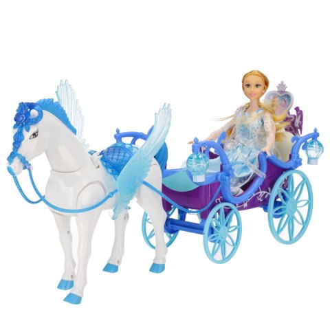 Kareta z akcesoriami światło/dźwięk MEGA CREATIVE 566715