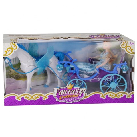 Kareta z akcesoriami światło/dźwięk MEGA CREATIVE 566715