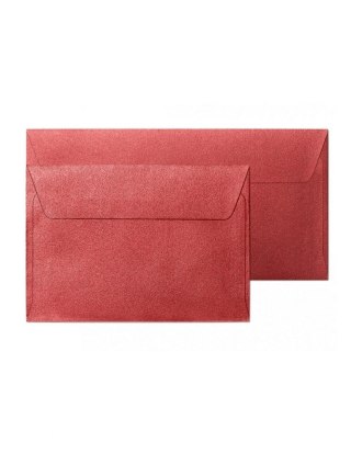 Koperta C6 HK Czerwona Perla 10 sztuk GALERIA PAPIERU