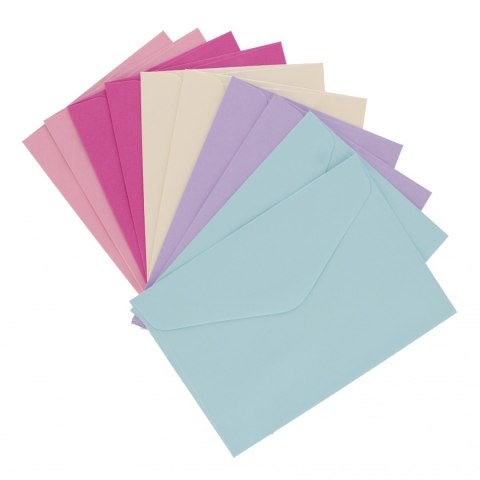 Koperta C6 NK mix róz/błekit op10szt GALERIA PAPIERU 280252 GAL